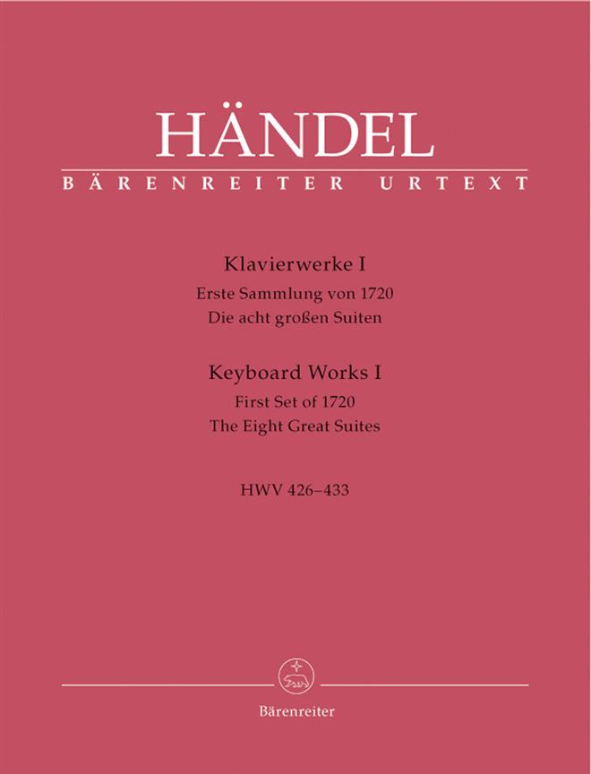 Handel: Keyboard Works Volume 1 HWV 426-433