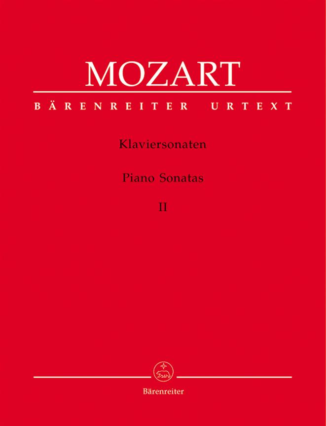 Mozart: Piano Sonatas 2 (Baerenreiter)