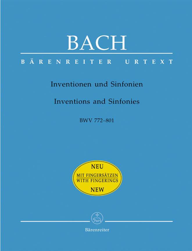 Bach: Inventions and Sinfonias BWV 772-801