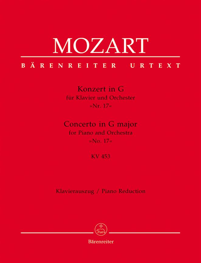 Wolfgang Amadeus Mozart: Concerto K 453 Sol
