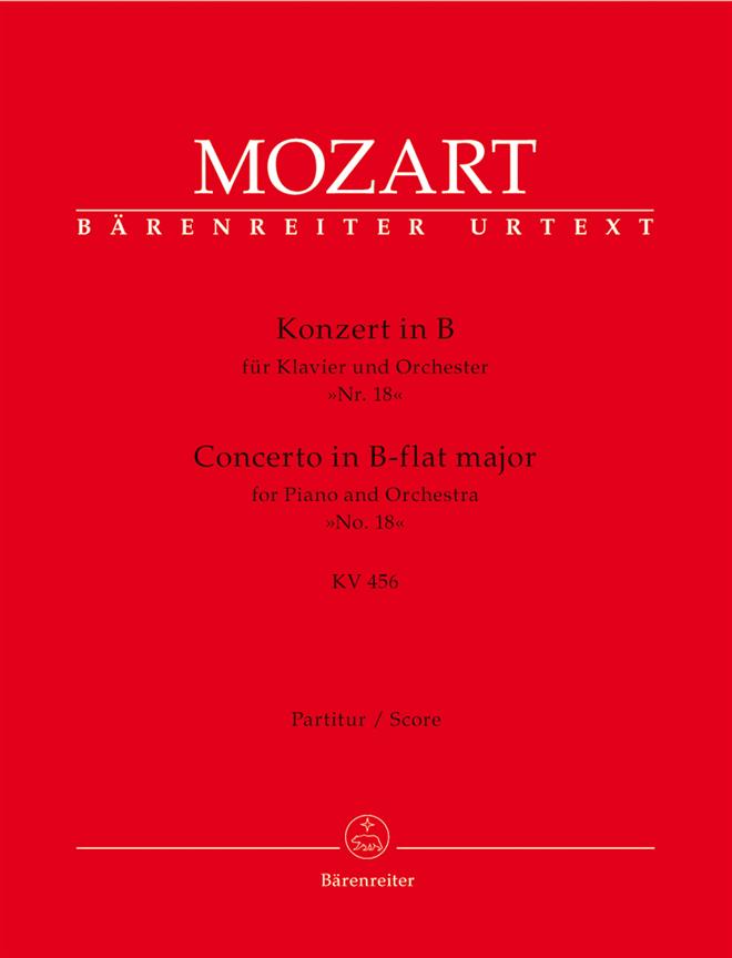 Mozart: Konzert für Klavier und Orchester Nr. 18 B-Dur KV 456
