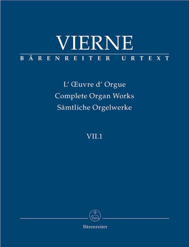 Louis Vierne: Orgelwerke 7/1 (Op.51)