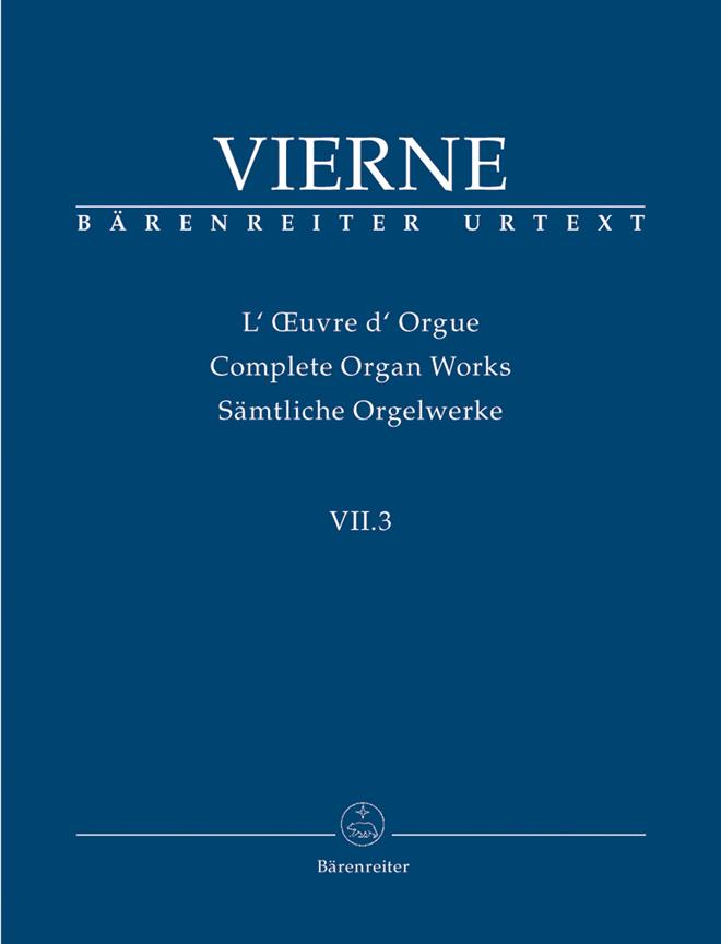 Louis Vierne: Orgelwerke 7/3 (Op.54)