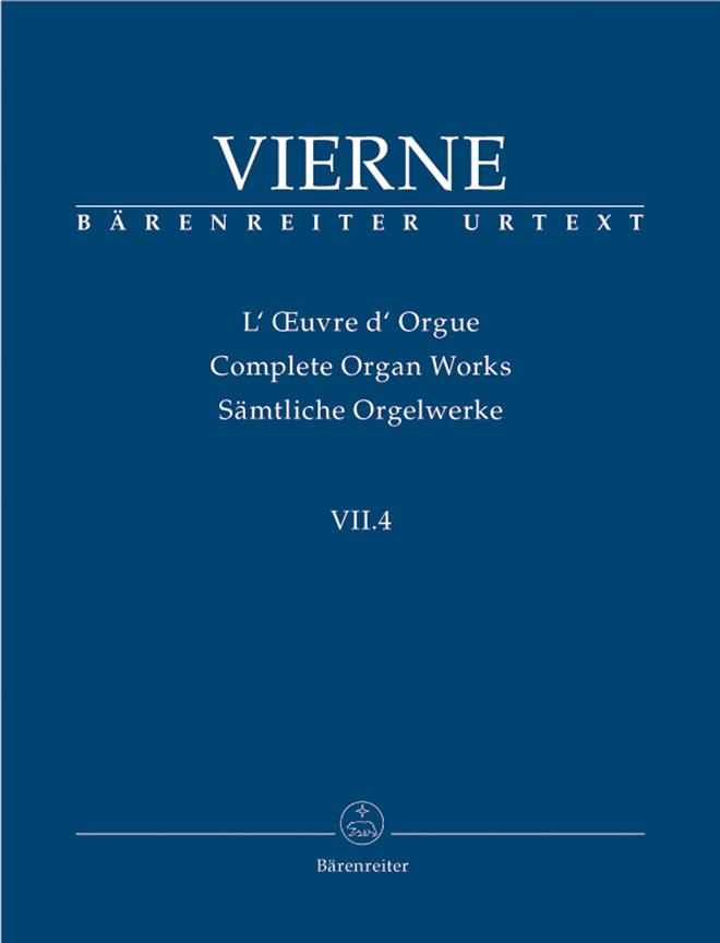 Louis Vierne: Orgelwerke 7/4 (Op.55)