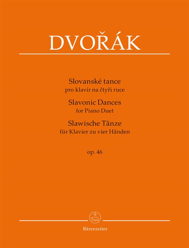 Antonín Dvorák: Slavonic Dances for Piano Duets Op. 46