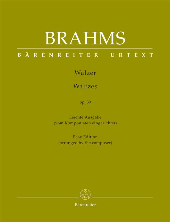 Johannes Brahms: Walsen Op.39