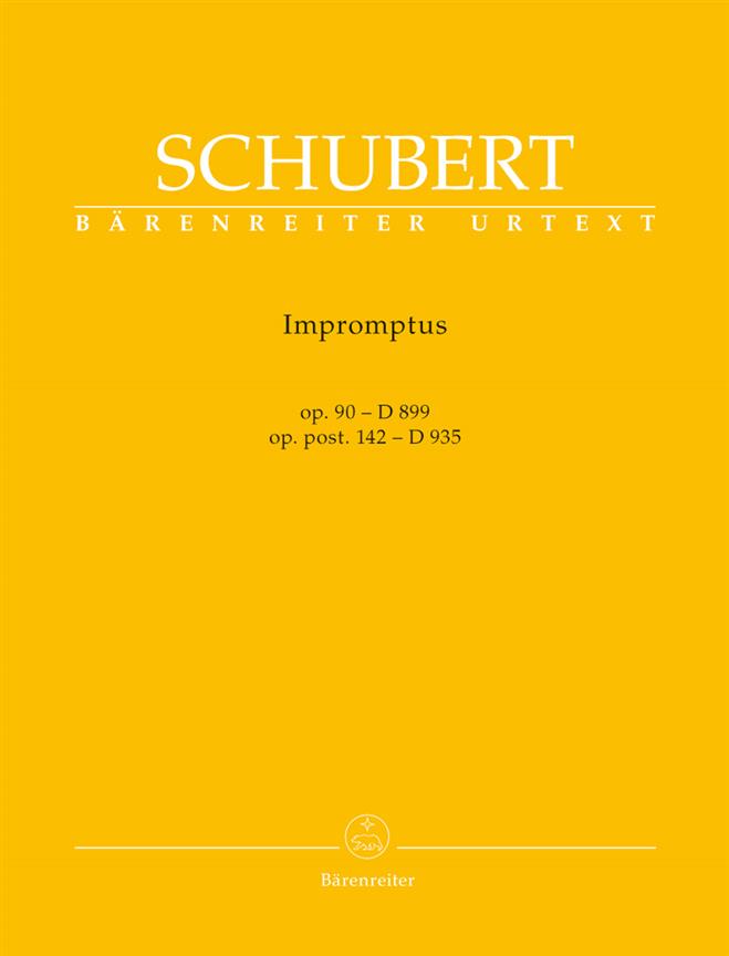 Franz Schubert: Impromptus Op.90 Op.Posth.142