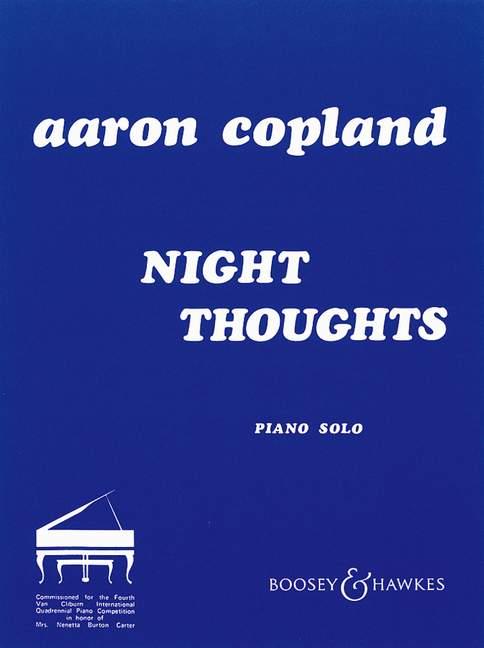 Aaron Copland: Night Thoughts Homage To Ives