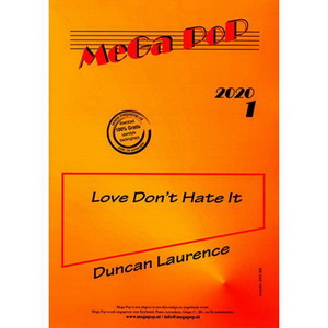 Duncan Laurence: Love Don’t Hate It (Easy Keyboard)