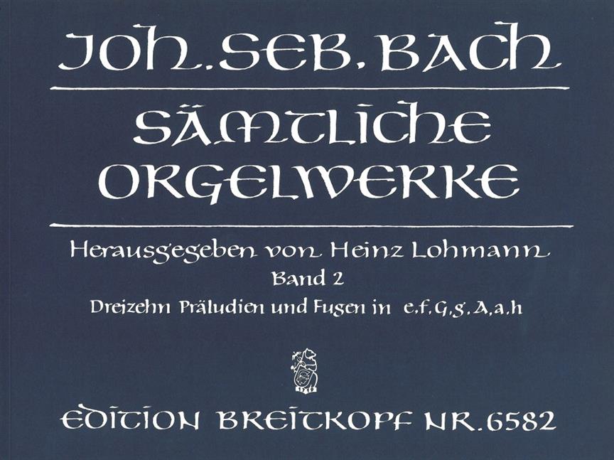 Bach: Samtliche Orgelwerke 2 – Organworks 2 (Breitkopf)