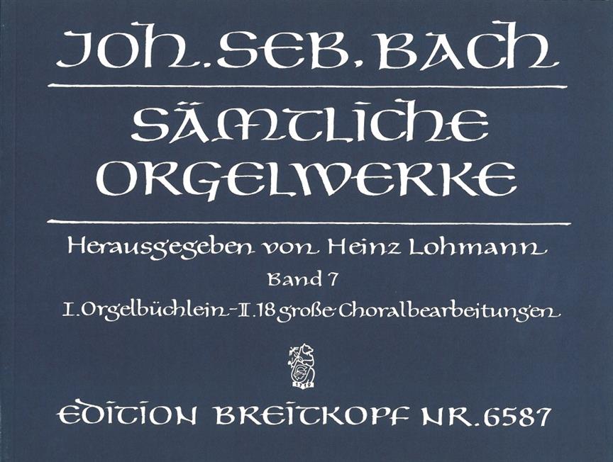 Bach: Samtliche Orgelwerke 7  – Organworks 7 (Breitkopf)