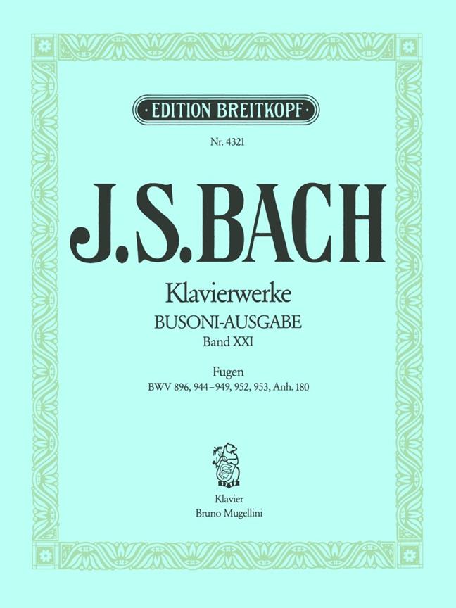 Bach: Samtliche Klavierwerke (Bach-Busoni-Ausgabe) Fugen
