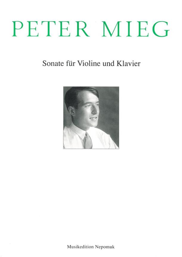 Peter Mieg: Sonate for Violine und Klavier