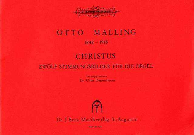 Otto Malling: Christus (12 Stimmungsbilde)
