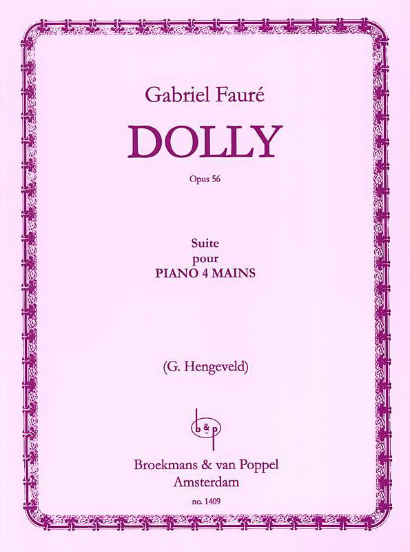 Faure: Dolly Suite Opus 56 (Piano 4handig)