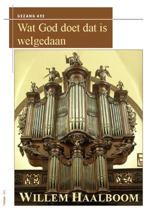 Willem Haalboom: Wat God doet dat is welgedaan