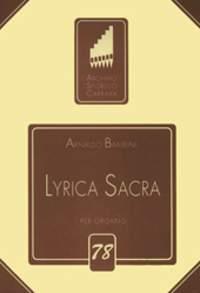 Lyrica sacra