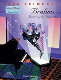 Brahms Made Easy for Piano Solo