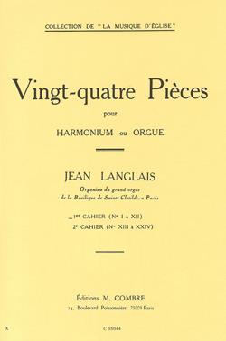 Jean Langlais: 24 Pieces 1