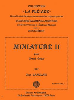 Jean Langlais: Miniature II