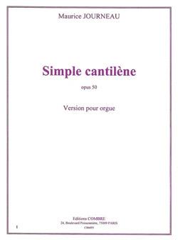 Simple cantilène Op.50