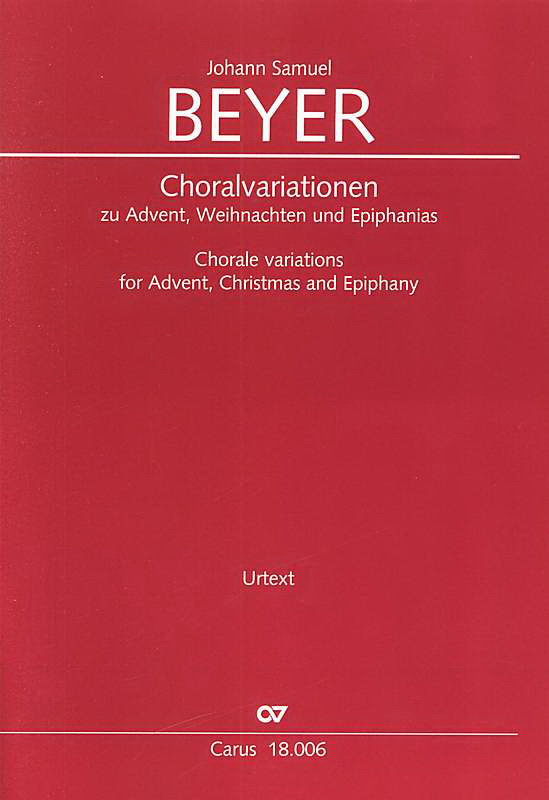 Johann Samuel Beyer: Chorale variations