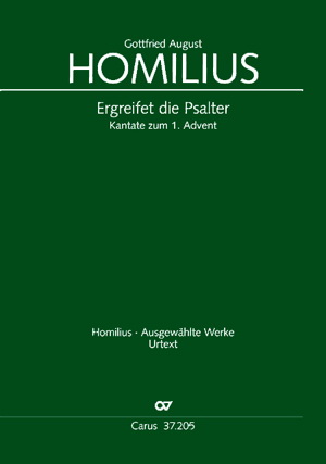 Homilius: Ergreifet die Psalter, ihr christlichen Chöre (HoWV II.1)