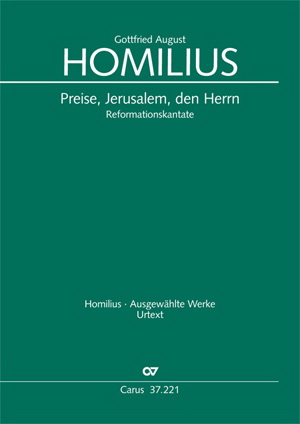 Homilius: Preise, Jerusalm, den Herrn (HoWV II.169)