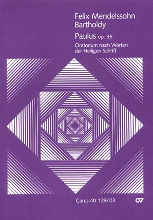 Mendelssohn: Paulus – St. Paul Oratorio (Vocal Score)