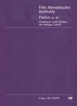 Mendelssohn: Paulus – St. Paul Oratorio (Studiepartituur)