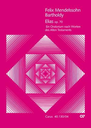 Mendelssohn: Elias Opus 70 (Vocal Score Duits)