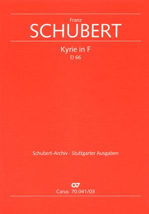 Franz Schubert: Kyrie in F D 66 (Orgel)