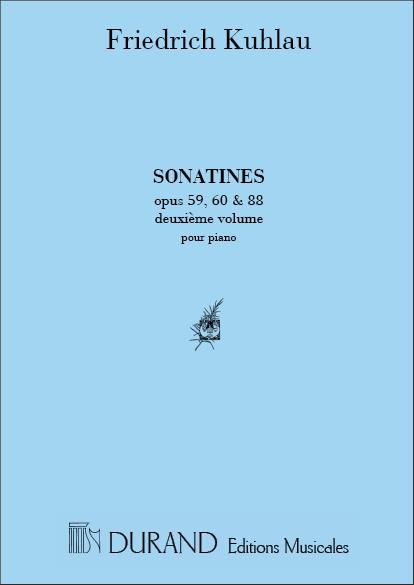 Kuhlau: Sonatines Vol. 2 Piano (Op59 Op 60 Op 88