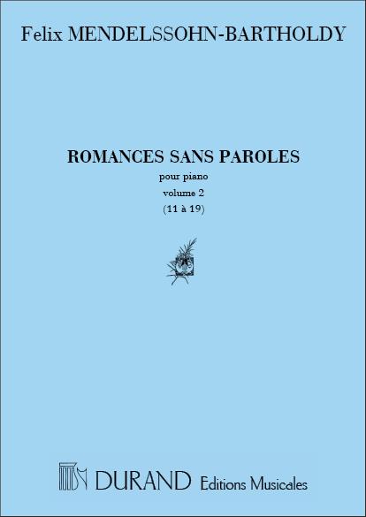Ravel: Romances Sans Paroles V2 Piano (11 A 19)