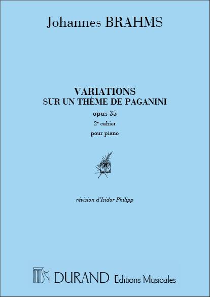 Brahms: Variations Op 35 Vol 2 (Paganini