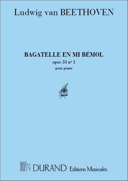 Bagatelle Op 33 N 1 Mib Piano