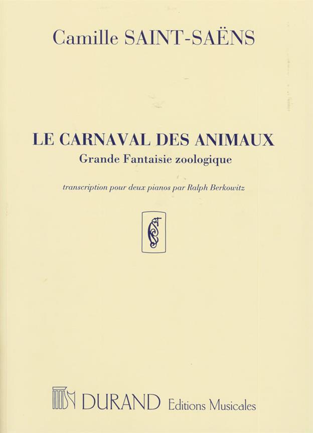 Carnaval Animaux (2 Pianos)