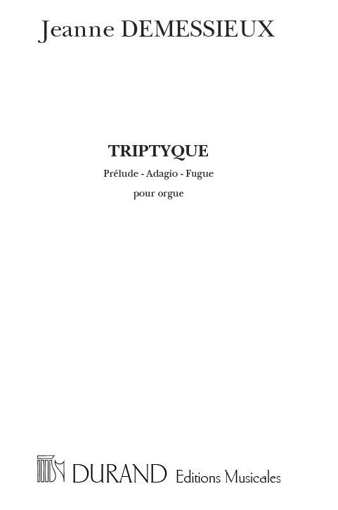 Triptyque Orgue
