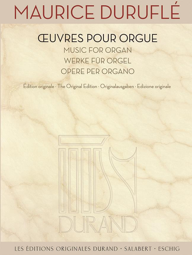 Maurice Durufle: Music For Orgel