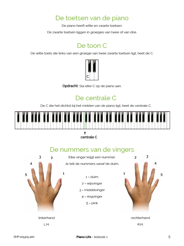 Michiel Merkies: Piano Life Lesboek 1