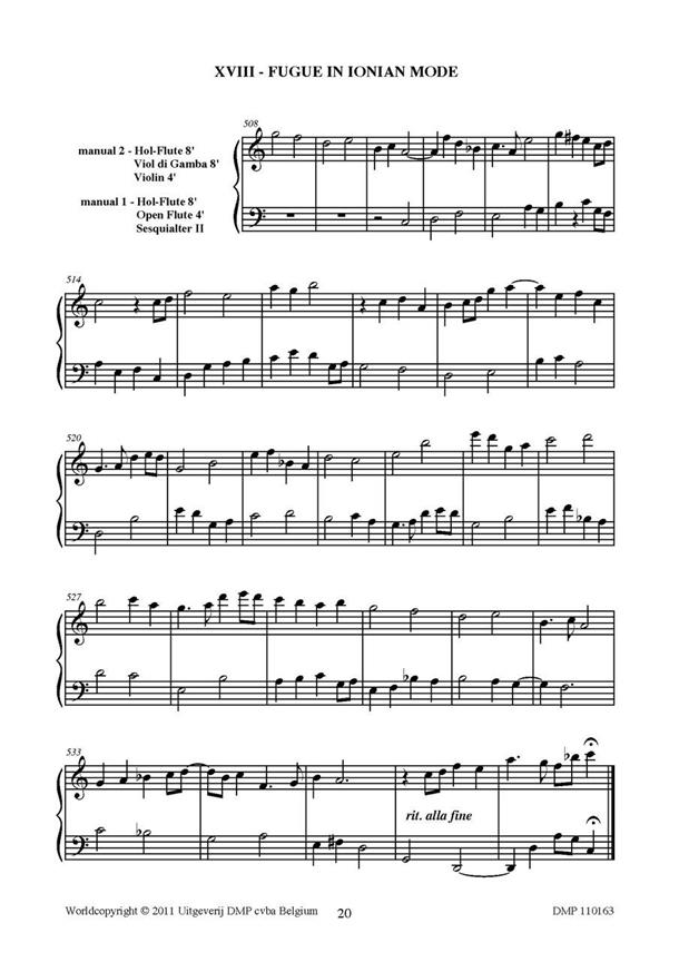 18 Fugues In 2 Parts