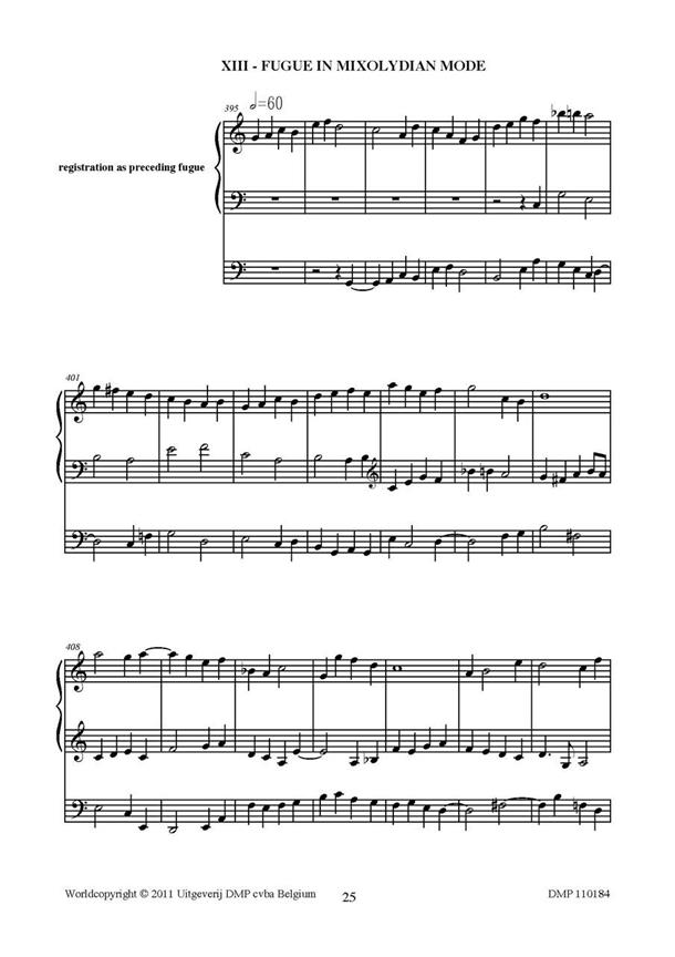 18 Fugues In 3 Parts