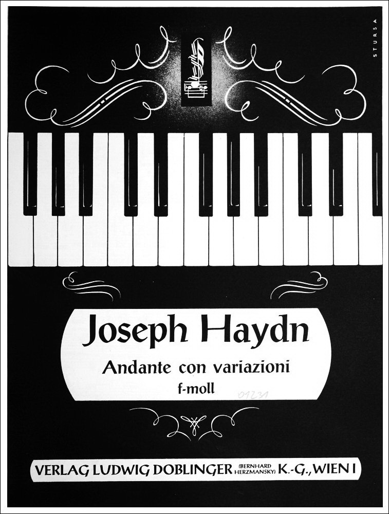 Andante con variazioni f-moll,