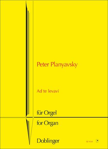 Peter Planyavsky: Ad te levavi