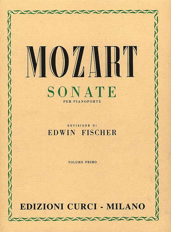 Mozart: Sonate Vol 1 (Fischer)