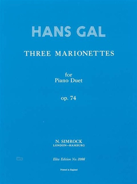 Hans Gal: Three Marionettes op. 74