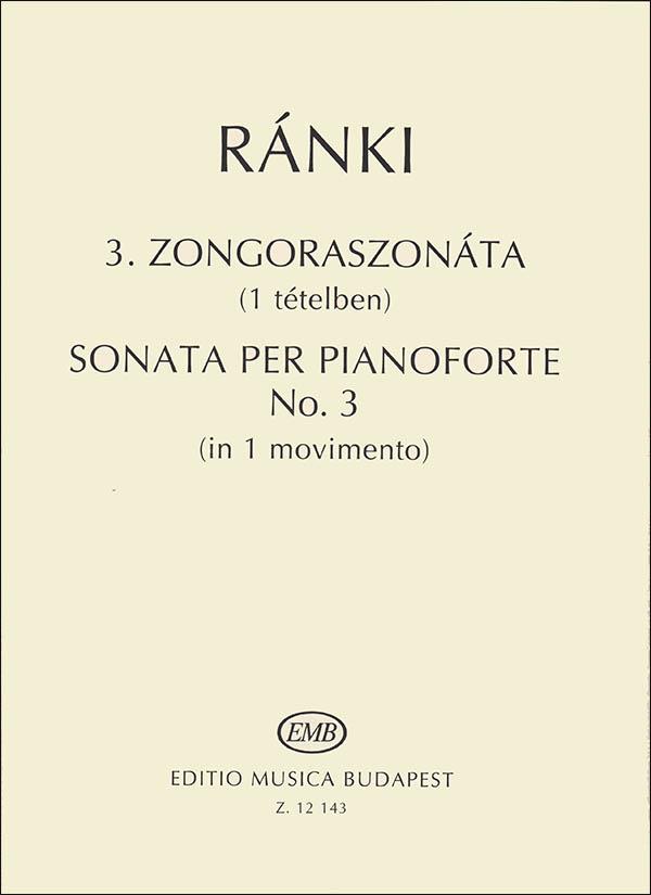 György Ránki: Sonate Nr. 3(1 tételben)