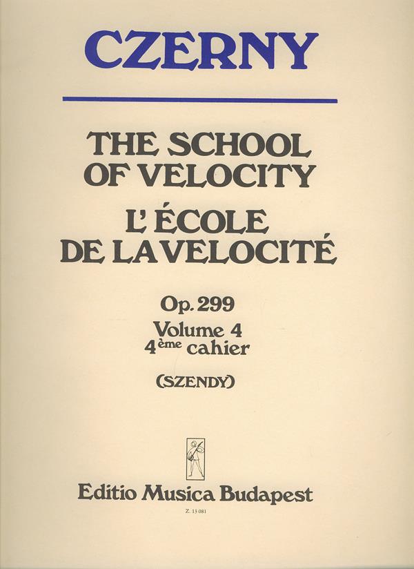Czerny: The School of Velocity 4