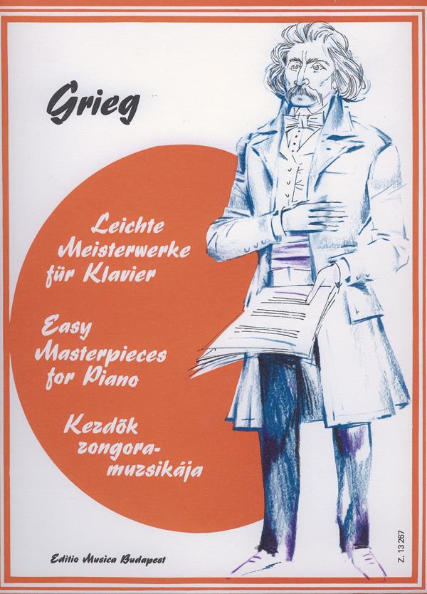 Grieg: Easy masterpieces for Piano