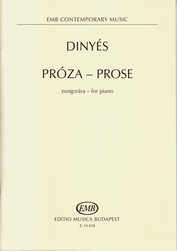 Dinyés: Prose for Piano